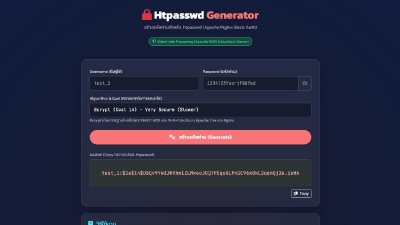 วิธีสร้าง Htpasswd